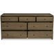 Riley Brown Dresser, 7 Drawer